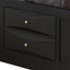 Modern Design Storage Bed With Bookcase Headboard