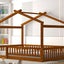 Bed House Bed Frame With Fence
