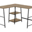 Computer Desk, Home Office, Corner, Storage Shelves, L Shape, Work, Laptop, Contemporary, Modern