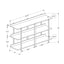 Accent Console Table For Entryway, Symmetrical Display