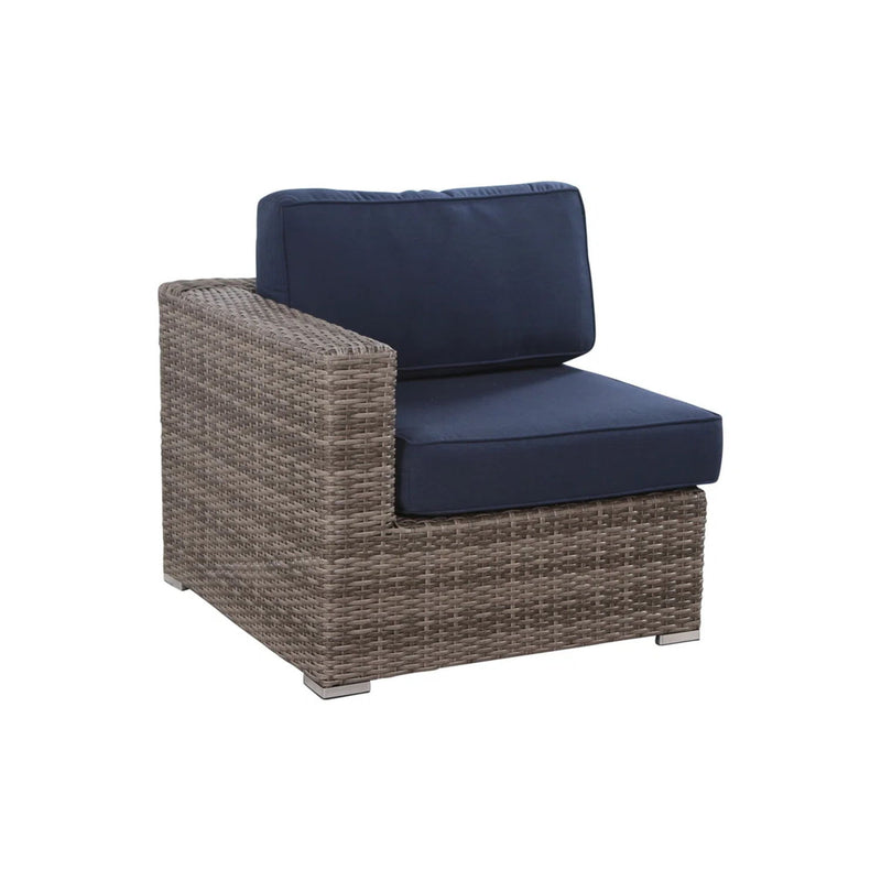 Sillón Seccional Derecho Izquierdo de Patio con Cojines - Multicolor