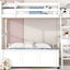 Full Over Full Bunk Bed With Desk