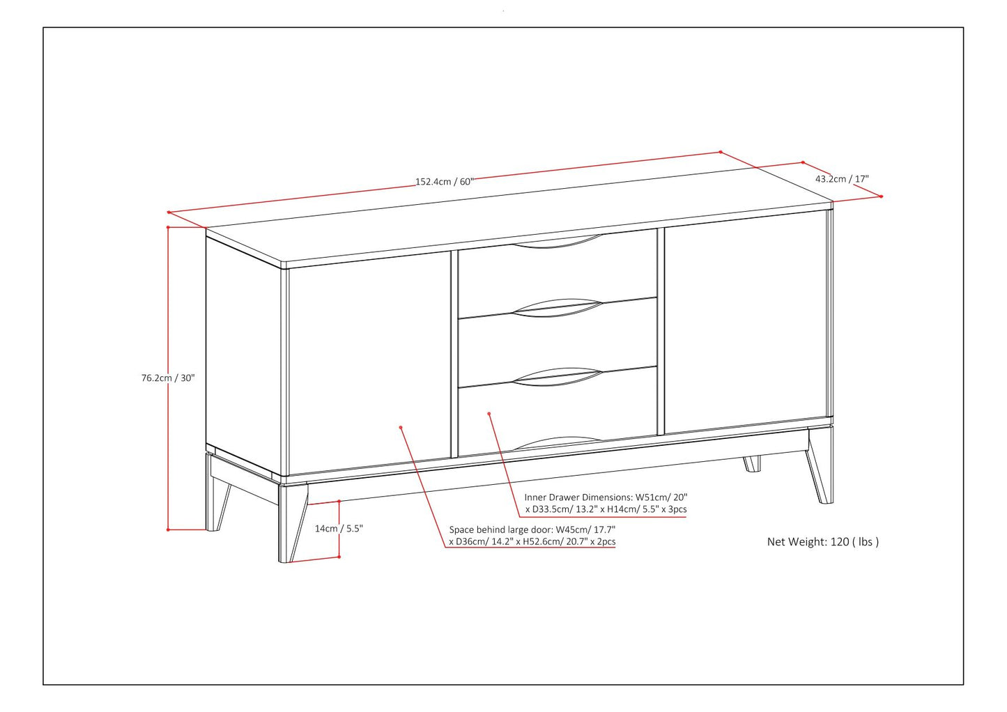 Harper - Sideboard Buffet