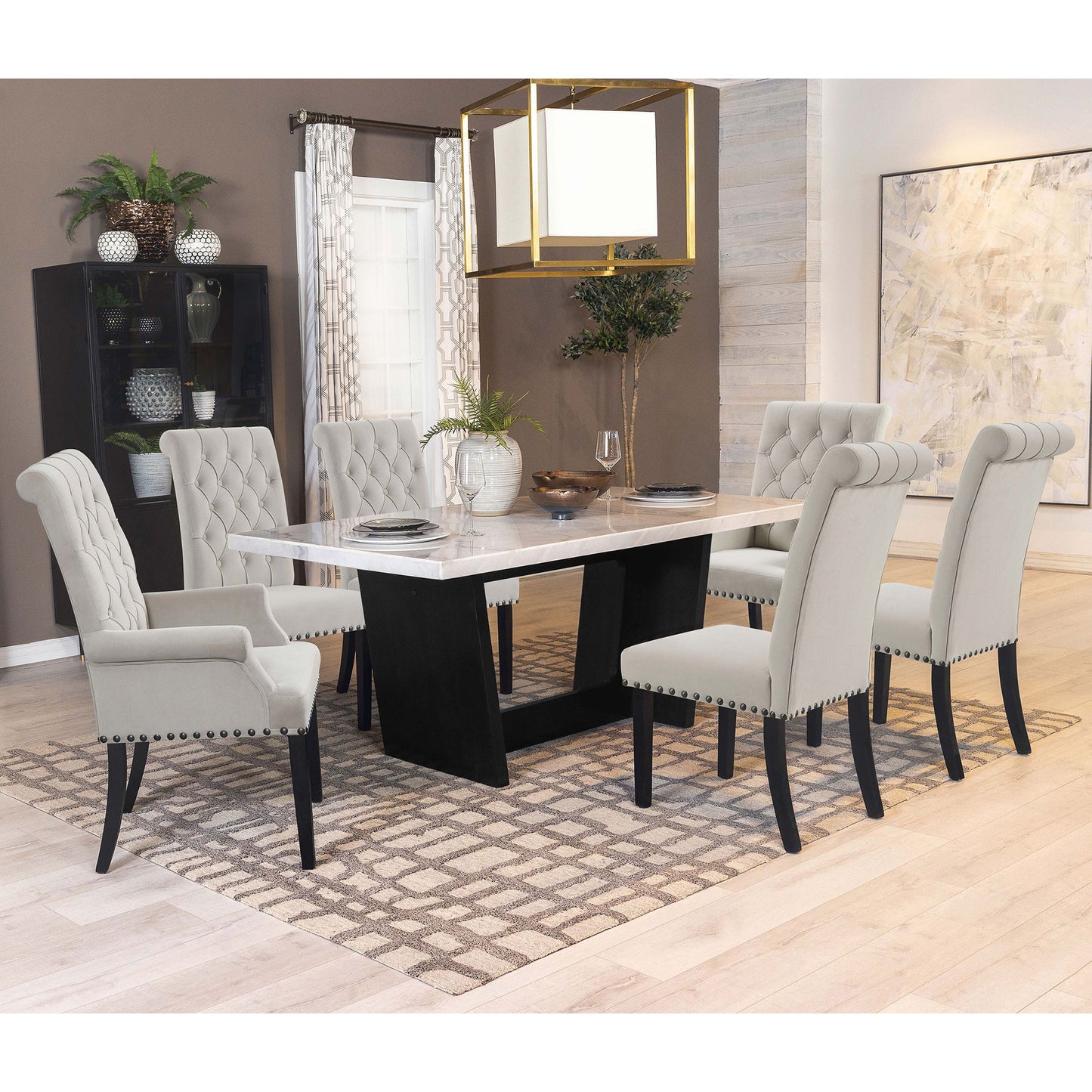 Maroney - Dining Table - Espresso