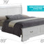 Upholstered Panel Sleigh Bed Design