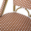 Outdoor Pe Rattan French Barstool Set