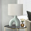 Contemporary Table Lamp With Shade