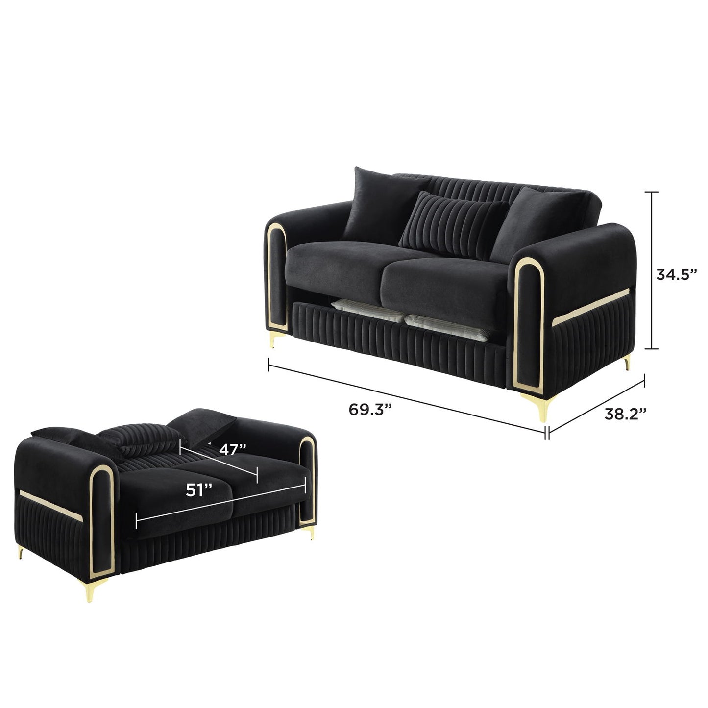 Ruby - Sofa Set
