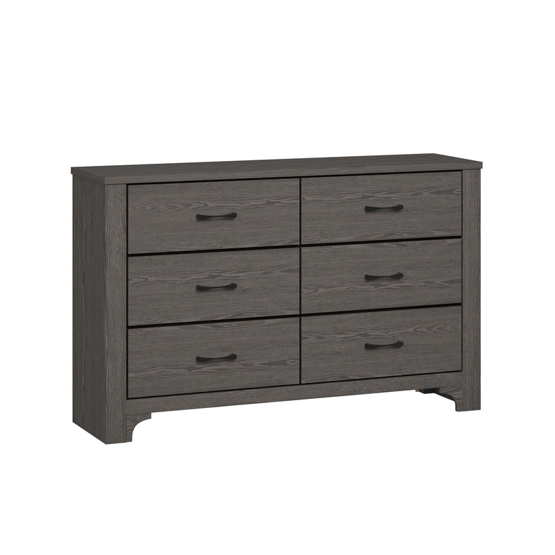 6 Drawer Dresser - Brown