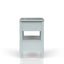 Open Nightstand With 2 Drawers