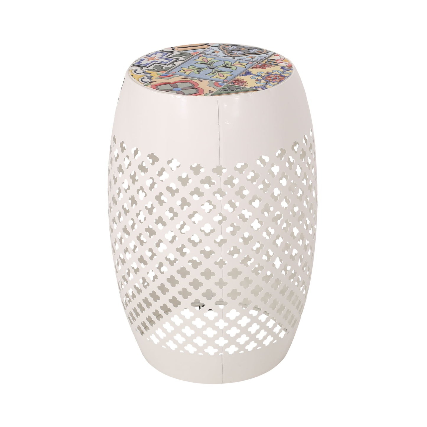 Roswell - Outdoor Side Table With Mosaic Tile Top
