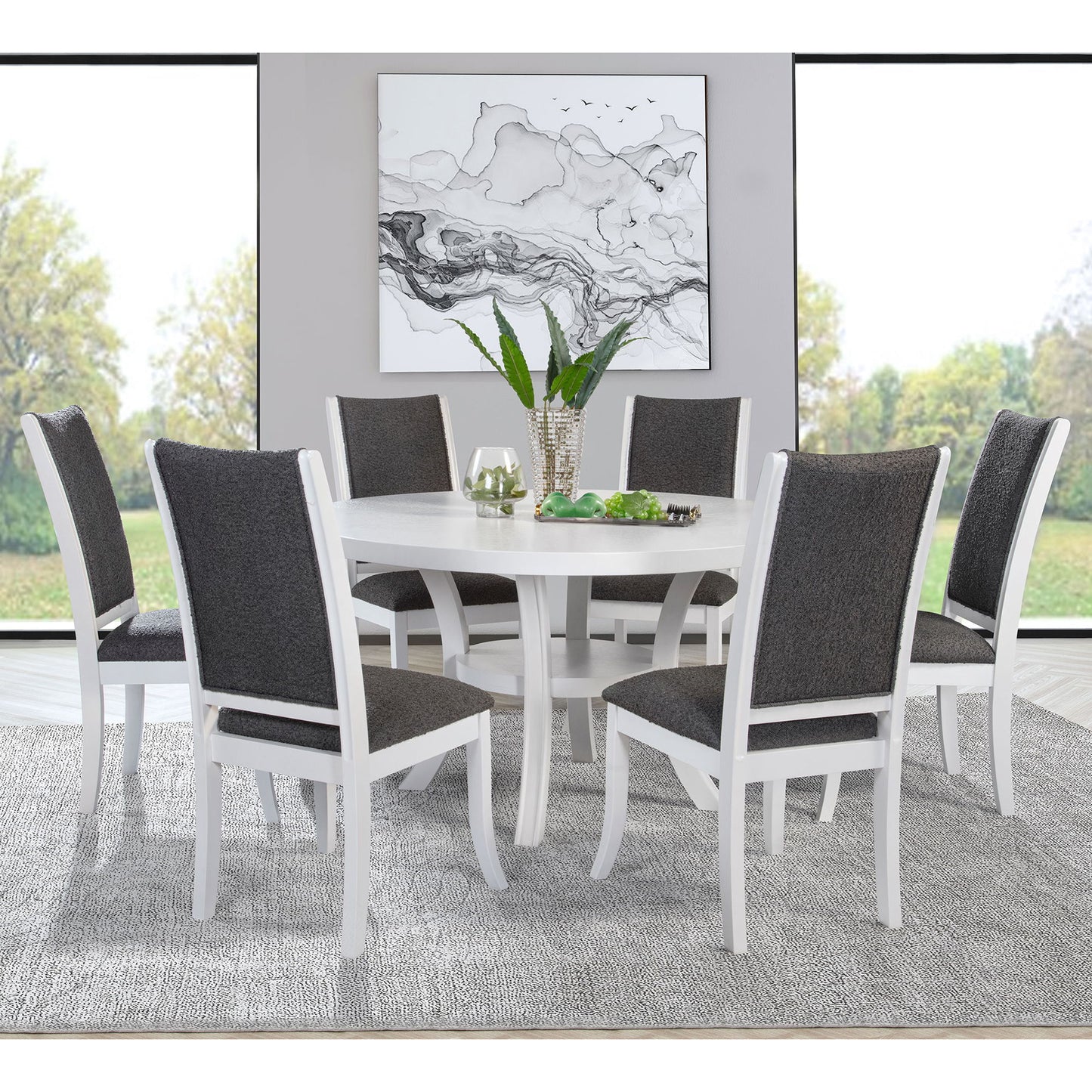 Tyler Pearl - Upholstered Dining Side Chair (Set of 2) - Taupe