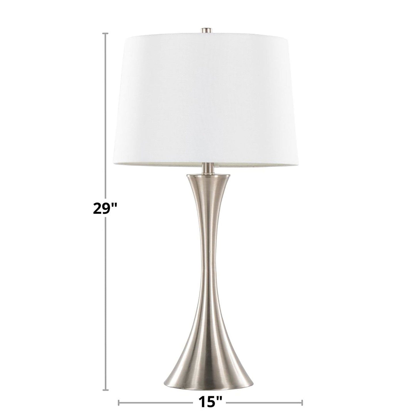 Lenuxe - Contemporary Elegant Table Lamp (Set of 2)