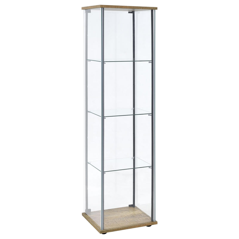 Crestwood - 3 Shelf Curio Cabinet