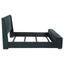 Sebastian - Upholstered Bed With Built-In Flame Visualizer And Bluetooth Speaker