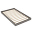 Upholstered Platform Bed With Trundle And 2 Sets Of USB Ports On Each Side, Fabric