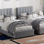 Upholstered Platform Bed With A Hydraulic Storage System