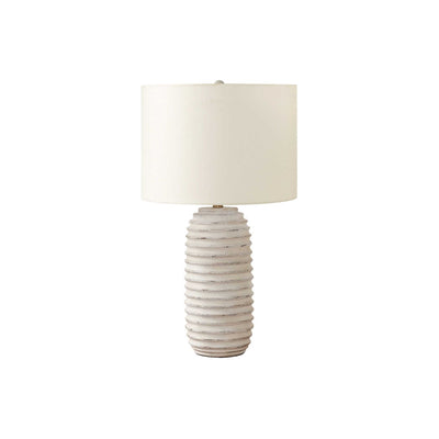 Lighting, Table Lamp - Cream - Resin