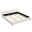 Elegant Wide Edge Bed With Soft Upholstered