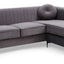 Delray - Micro Suede Sofa Chaise
