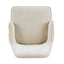 Indoor Dining Chair (Set of 2) With Sturdy Frame - Beige / Yellow