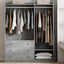 Open Wardrobe Storage For Bedroom