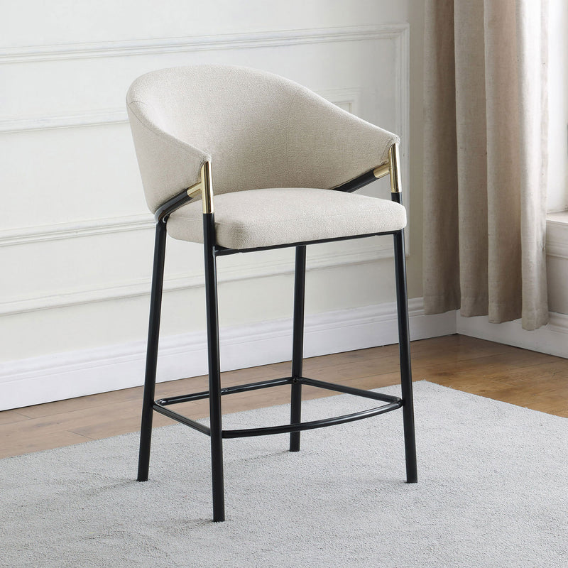 Sloped Arm Bar Stools (Set of 2)