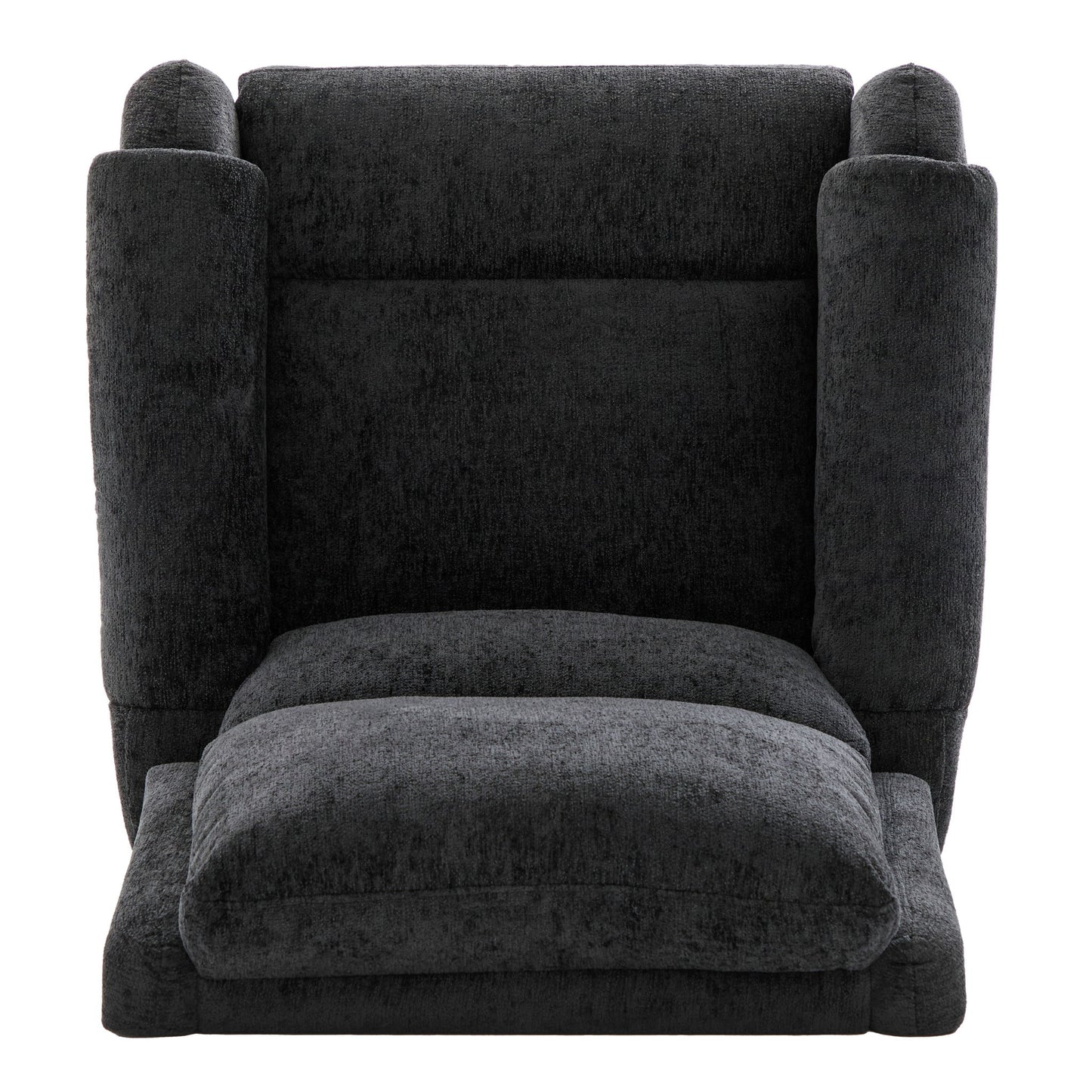 Manual Recliner Massage Chair With Swivel Rocker, 8 Massage Modes, Side Storage Pocket