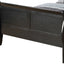 Panel Sleigh Bed