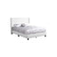 Upholstered Nailhead Trim Chic Bed