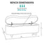 Flip Top Storage Bench