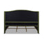 Marcella - Upholstered Shelter Headboard Bed Set