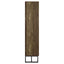 Gunderson - 8 Shelf Accent Cabinet - Oak