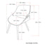 Malden - Upholstered Bentwood Dining Chair
