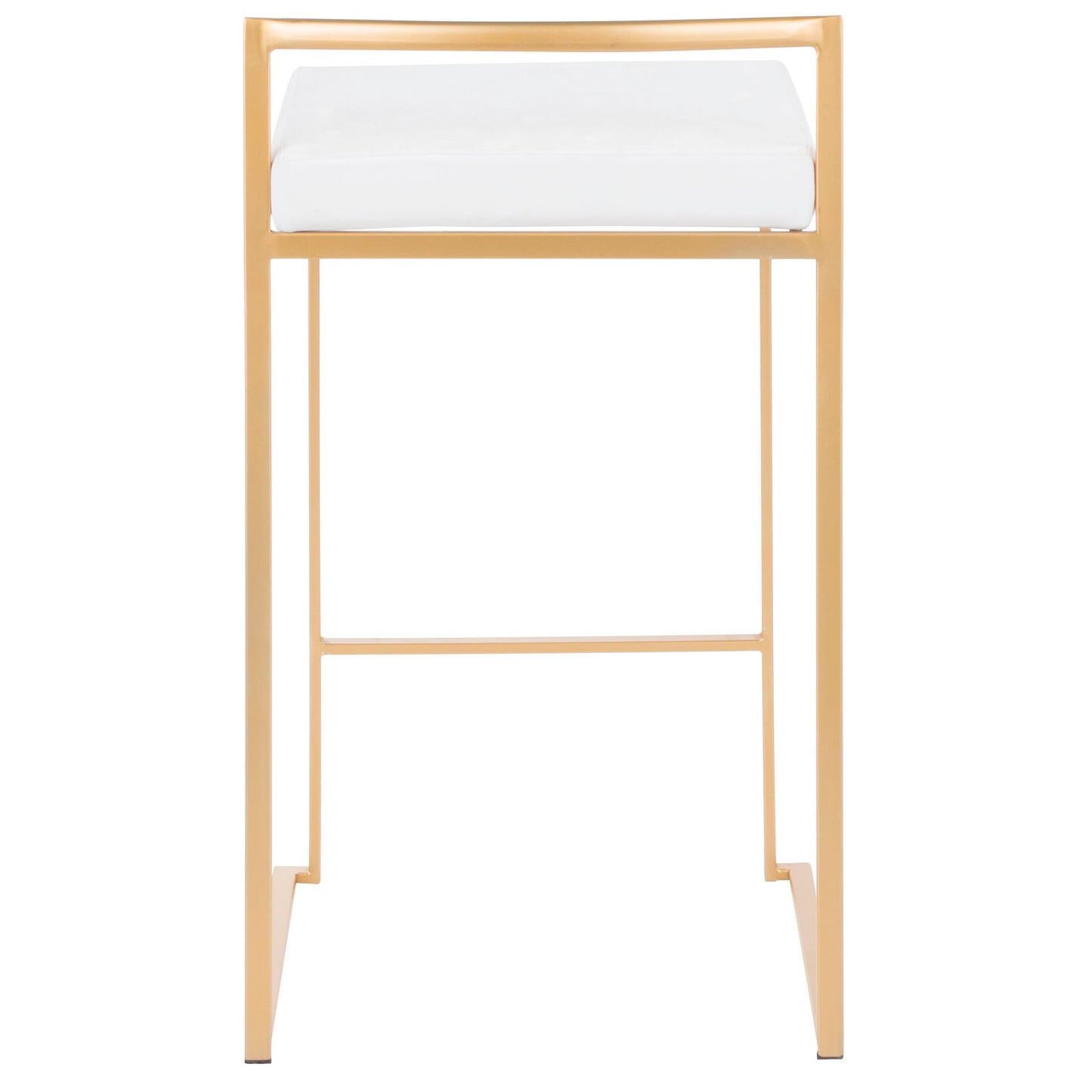 Fuji - Contemporary / Glam Design Counter Stool (Set of 2)