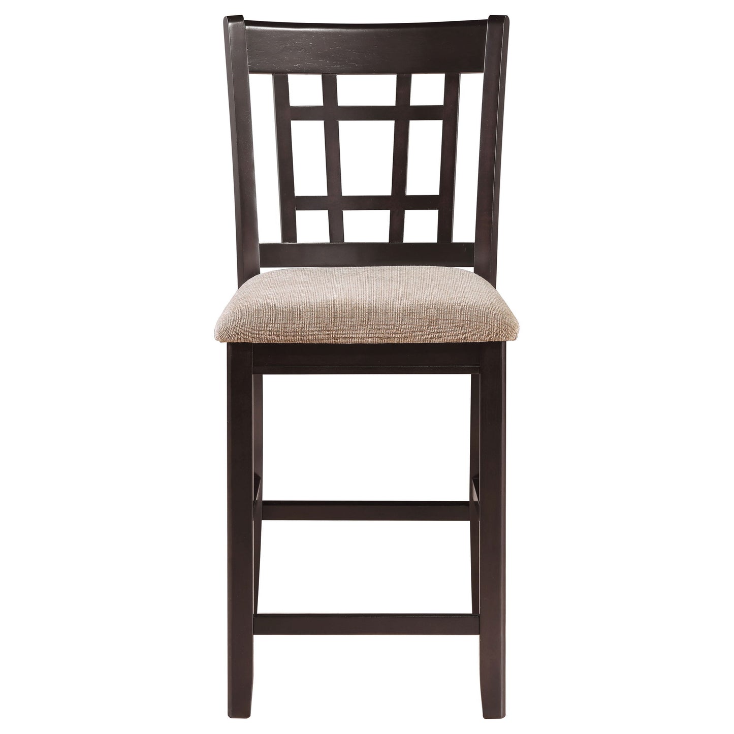 Avonlea - 5 Piece Set With Round Table And Upholstered Chairs - Chestnut