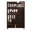Stairway Bunk Bed With Storage And Guard Rail For Bedroom
