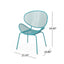 Elba - Contemporary Chair Set For Outdoor Relaxation