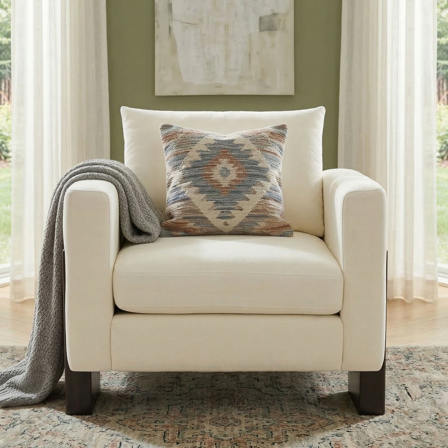 Stylish Club Armchair For Living Room