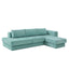 L-Shaped Modular Sofa With Double Layer Cushion