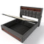 Upholstered Platform Bed With A Hydraulic Storage System, LED And USB Charging (Without Mattress)