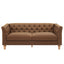 Chesterfield Sofa With Flared Arms For Living Room