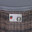 Outdoor Fire Pit Table With Lid