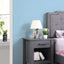 Roller Drawer Glides Nightstand