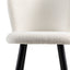 Modern Style Barstool, Tipped Ends, Suitable For Various Decoration Styles - White