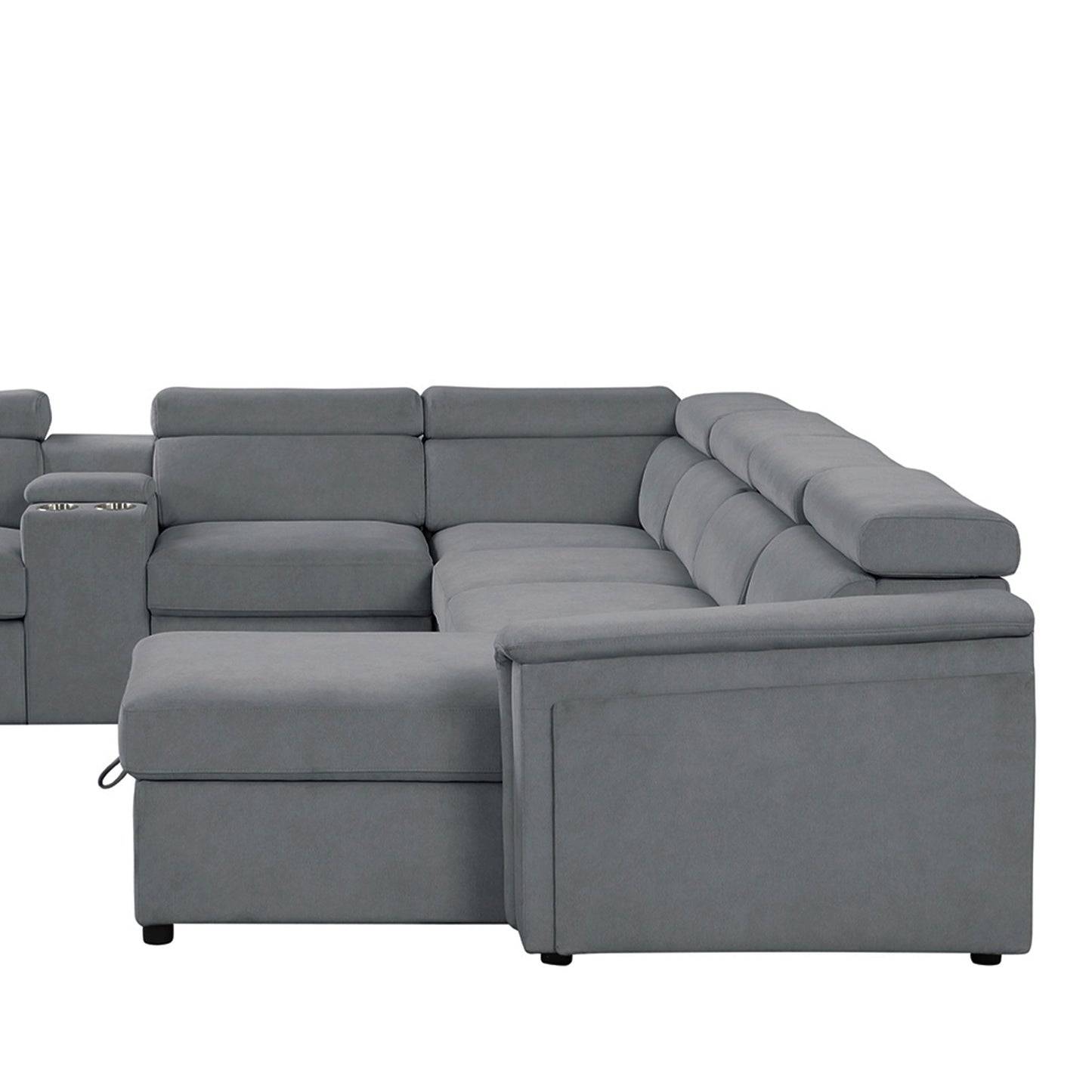 Harvey - Power Recliner Sleeper Sectional