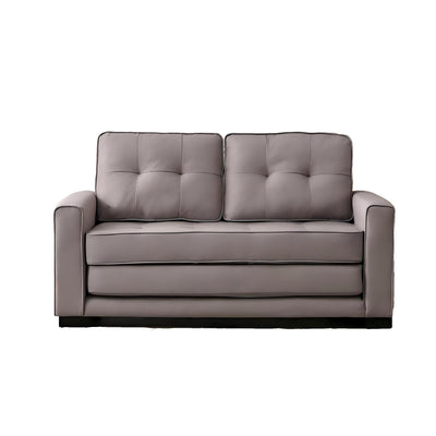 Pull Out Sleeper Loveseat - Light Brown