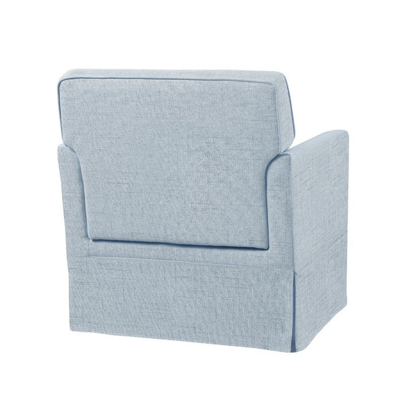 Timeless - Accent Armchair With Classic Track Arm Silhouette And Skirted Base