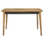 Senko - 5 Piece Counter Dining Set With Upholstered Chairs - Antique Espresso