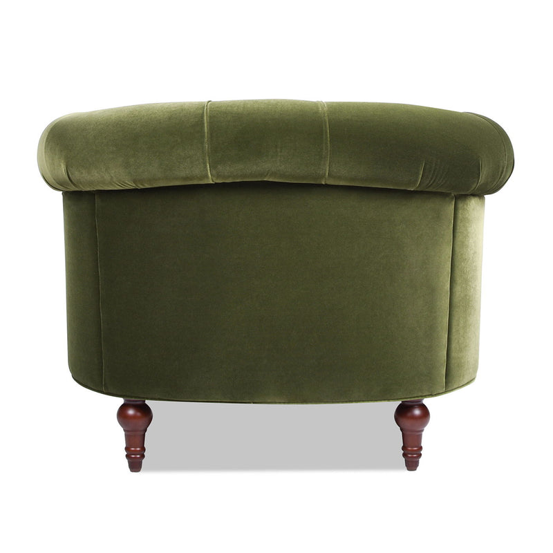 La Rosa - Victorian Tufted Upholstered Accent Chair